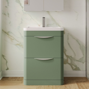 Parade 600mm 2-Drawer Floor Standing Vanity Unit | Product Image
