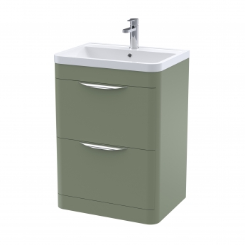 Parade 600mm 2-Drawer Floor Standing Vanity Unit