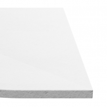Nuie Slimline Slate Quadrant Shower Tray 900mm x 900mm - White