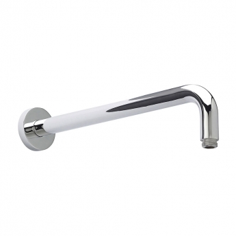Nuie Standard Wall Mounted Shower Arm 335mm Length - Chrome