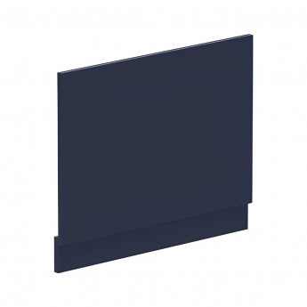 Nuie Straight Bath End Panel and Plinth 560mm H x 680mm W - Electric Blue