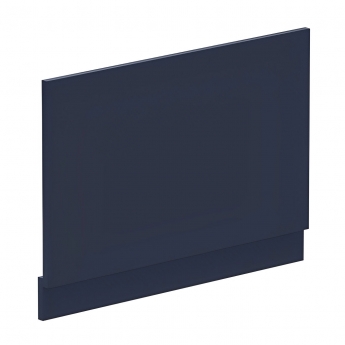 Nuie Straight Bath End Panel and Plinth 560mm H x 780mm W - Electric Blue