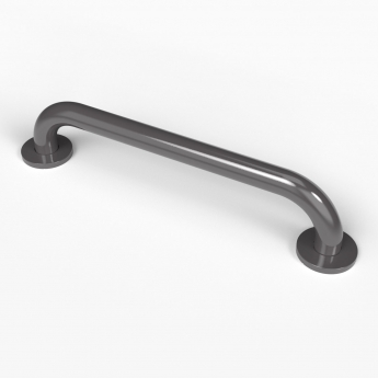 Nymas NymaPRO Stainless Steel Grab Rail 35mm Diameter 450mm Length - Grey | Product Image