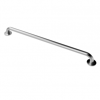 Nymas NymaPRO Stainless Steel Grab Rail 32mm Diameter 900mm Length - Satin | Product Image