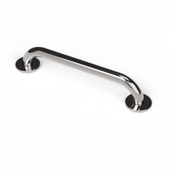 Nymas NymaPRO Stainless Steel Grab Rail 25mm Diameter 300mm Length - Polished