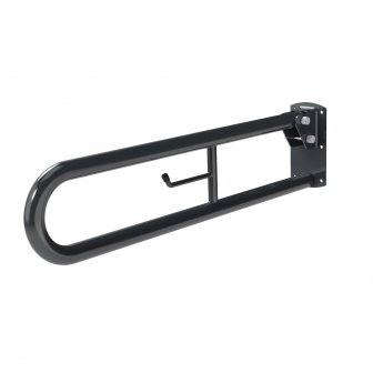 Nymas NymaPRO Trombone Lift and Lock Grab Rail 800mm Length - Dark Grey