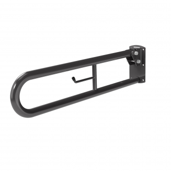 Nymas NymaPRO Trombone Lift and Lock Grab Rail 800mm Length - Grey | Product Image