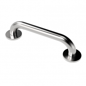 Nymas NymaPRO Stainless Steel Grab Rail 32mm Diameter 300mm Length - Satin