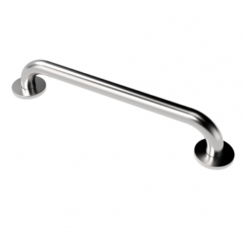 Nymas NymaPRO Stainless Steel Grab Rail 32mm Diameter 450mm Length - Satin