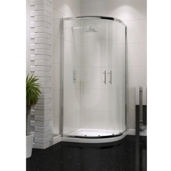 Orbit A6 Double Door Quadrant Shower Enclosure 900mm x 900mm - 6mm Glass