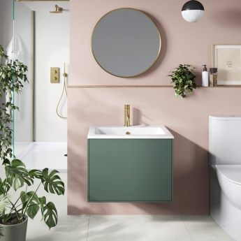 Orbit Alfie 600mm 1-Drawer Wall Hung Vanity Unit