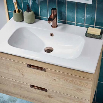 Orbit Aubrey 600mm 2-Drawer Wall Hung Vanity Unit