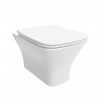 Orbit Auron Square Wall Hung Toilet 5-in-1 Bundle with Grohe Rapid SL Frame