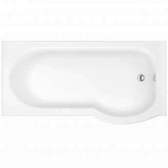 Orbit P-Shaped Shower Bath 1700mm x 700mm/850mm - Right Handed