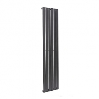 Orbit Bravo Single Designer Vertical Radiator 1600mm H x 408mm W - Anthracite