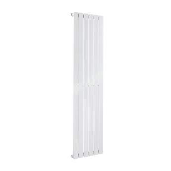 Orbit Bravo Single Designer Vertical Radiator 1600mm H x 408mm W - White