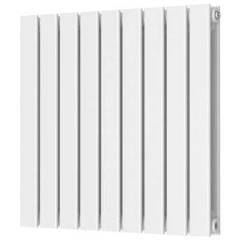 Orbit Bravo Double Designer Horizontal Radiator 600mm H x 614mm W - White