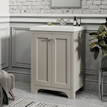 Orbit Brunswick Vanity Unit with Basin 600mm Wide | Product Image