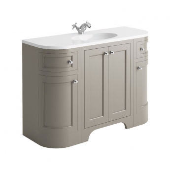 Orbit Brunswick Curved Vanity Unit 1200mm Wide