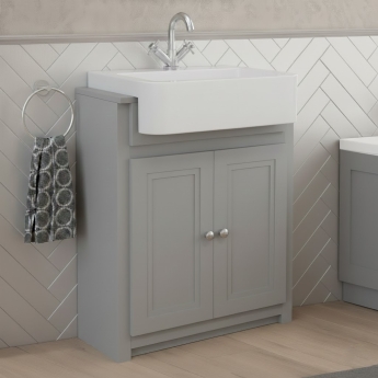 Orbit Classica 650mm 2-Door Floor Standing Vanity Unit | Product Image