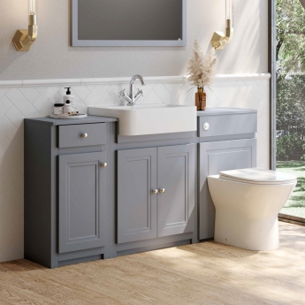 Orbit Classica 650mm 2-Door Floor Standing Vanity Unit