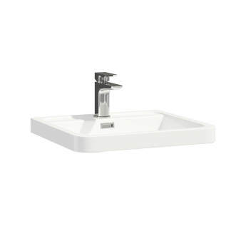 Orbit Contour Wall Hung 2-Drawer Vanity Unit with Basin 500mm Wide - Graphite Grey