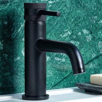 Orbit Core Mono Basin Mixer Tap - Matt Black