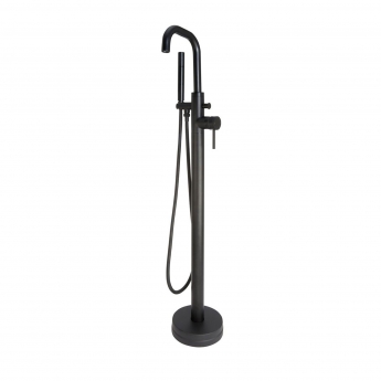 Orbit Core Freestanding Bath Shower Mixer Tap - Matt Black