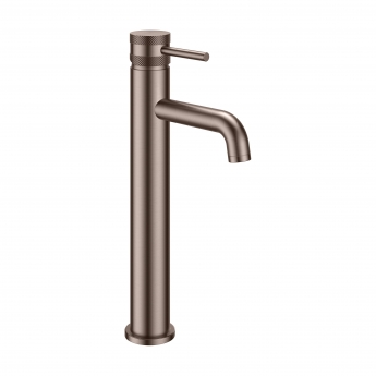 Orbit Core Tall Mono Basin Mixer Tap - Brushed Bronze