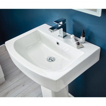 Orbit Denza Complete Bathroom Suite with Double Ended Bath 1700mm x 750mm