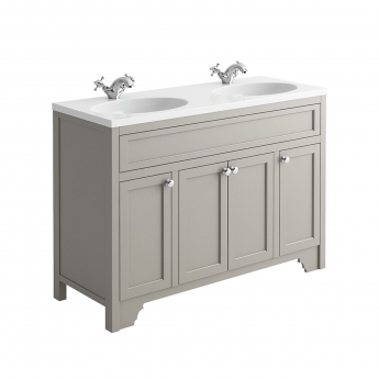 Orbit Harrogate Dutchy Vanity Units with Worktop and Double Basin 1200mm Wide