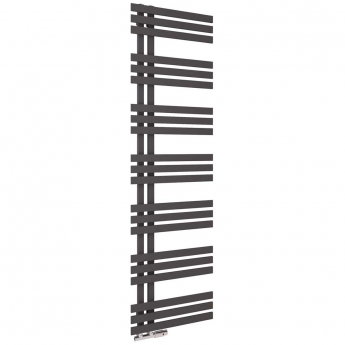 Orbit Elizabeth Designer Heated Towel Rail 1800mm H x 500mm W - Carbon Anthracite | Product Image