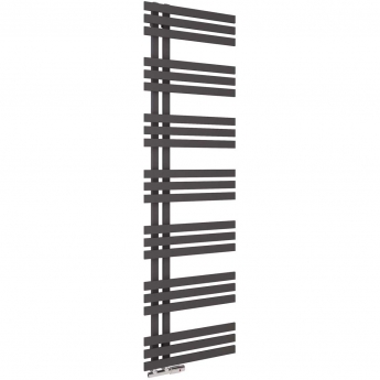 Orbit Elizabeth Designer Heated Towel Rail 1800mm H x 600mm W - Carbon Anthracite | Product Image