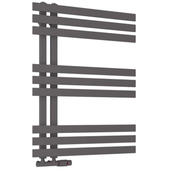 Orbit Elizabeth Designer Heated Towel Rail 800mm H x 600mm W - Carbon Anthracite | Product Image