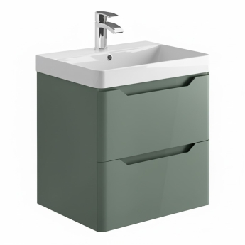 Orbit Ella 600mm 2-Drawer Wall Hung Vanity Unit | Product Image