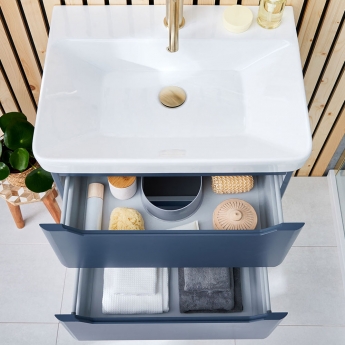 Orbit Ella 600mm 2-Drawer Wall Hung Vanity Unit