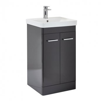 Orbit Eve 600mm 2-Door Floor Standing Vanity Unit