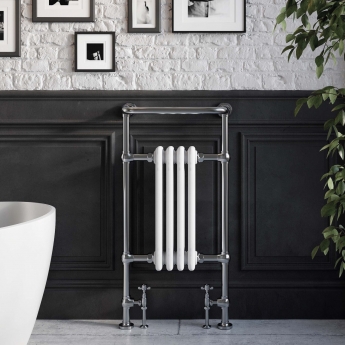 Orbit Harrogate Traditional Radiator Heated Towel Rail