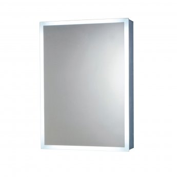 Orbit Mia LED Mirror Cabinet with Demister Pad and Shaver Socket 700mm H x 500mm W
