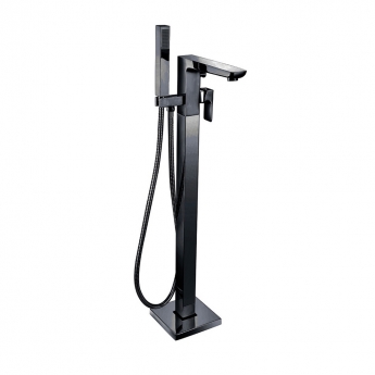 Orbit Muro Freestanding Bath Shower Mixer Tap - Matt Black