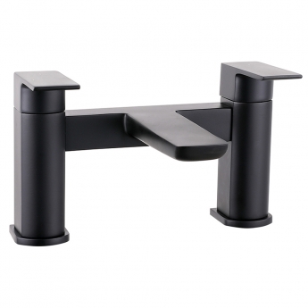 Orbit Muro Bath Filler Tap Pillar Mounted - Matt Black