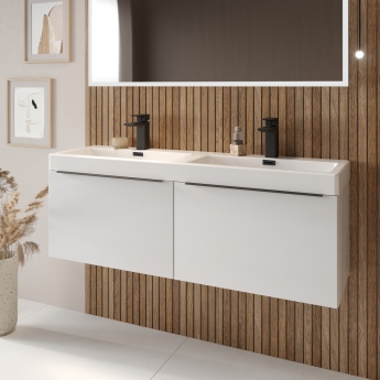 Orbit Muro 1200mm 2-Drawer Wall Hung Vanity Unit