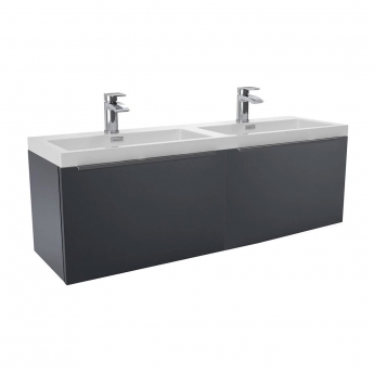 Orbit Muro 1200mm 2-Drawer Wall Hung Vanity Unit