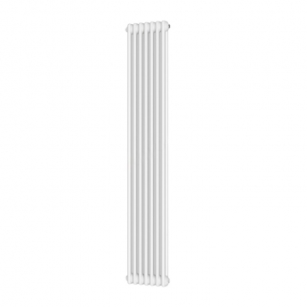 Orbit Noble 2-Column Designer Vertical Radiator 1800mm H x 335mm W - Gloss White