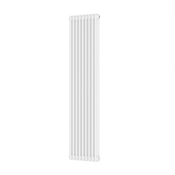 Orbit Noble 3-Column Designer Vertical Radiator 1800mm H x 425mm W - Gloss White | Product Image