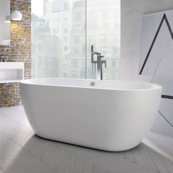 Orbit Riviera Freestanding Bath 1555mm x 750mm - Acrylic