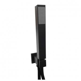 Orbit Square Shower Handset Single Function - Matt Black | Product Image