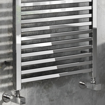 Orbit Simona Square Bar Designer Heated Towel Rail