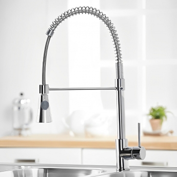 Orbit Tirare Kitchen Sink Mixer Tap - Chrome