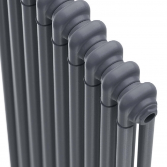 Orbit Noble Anthracite Vertical 2-Column Radiator
